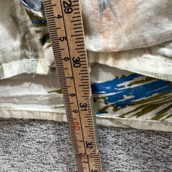 Bob Timberlake Button Down Camp Shirt Men Sz XL Multicolor Palm Tropical Pocket - Picture 6 of 12